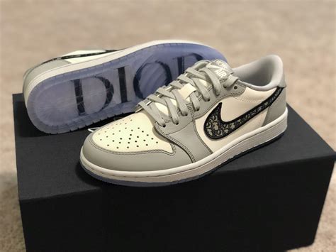 how much dior sneakers|dior jordan 1 low sale.